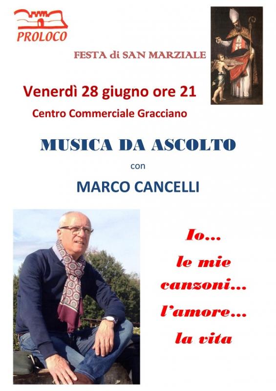 MUSICA DA ASCOLTO con Marco Cancelli